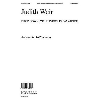 Novello Drop Down, Ye Heavens, from Above SATB Composed by Judith Weir