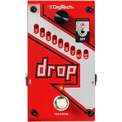 DigiTech Drop Polyphonic Drop Tune Pitch-Shifter Guitar Effects Pedal