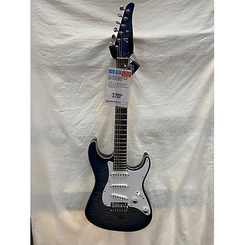 Tom Anderson Drop Top Classic Solid Body Electric Guitar Blue Sunburst