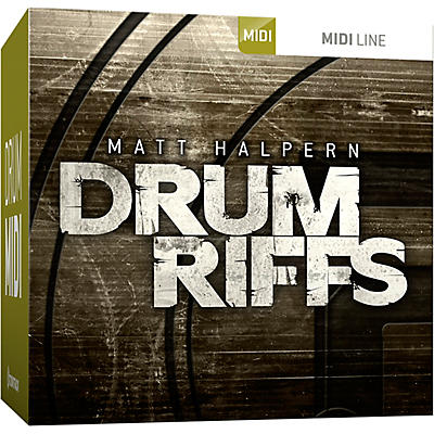 Toontrack Drum Riffs MIDI Expansion