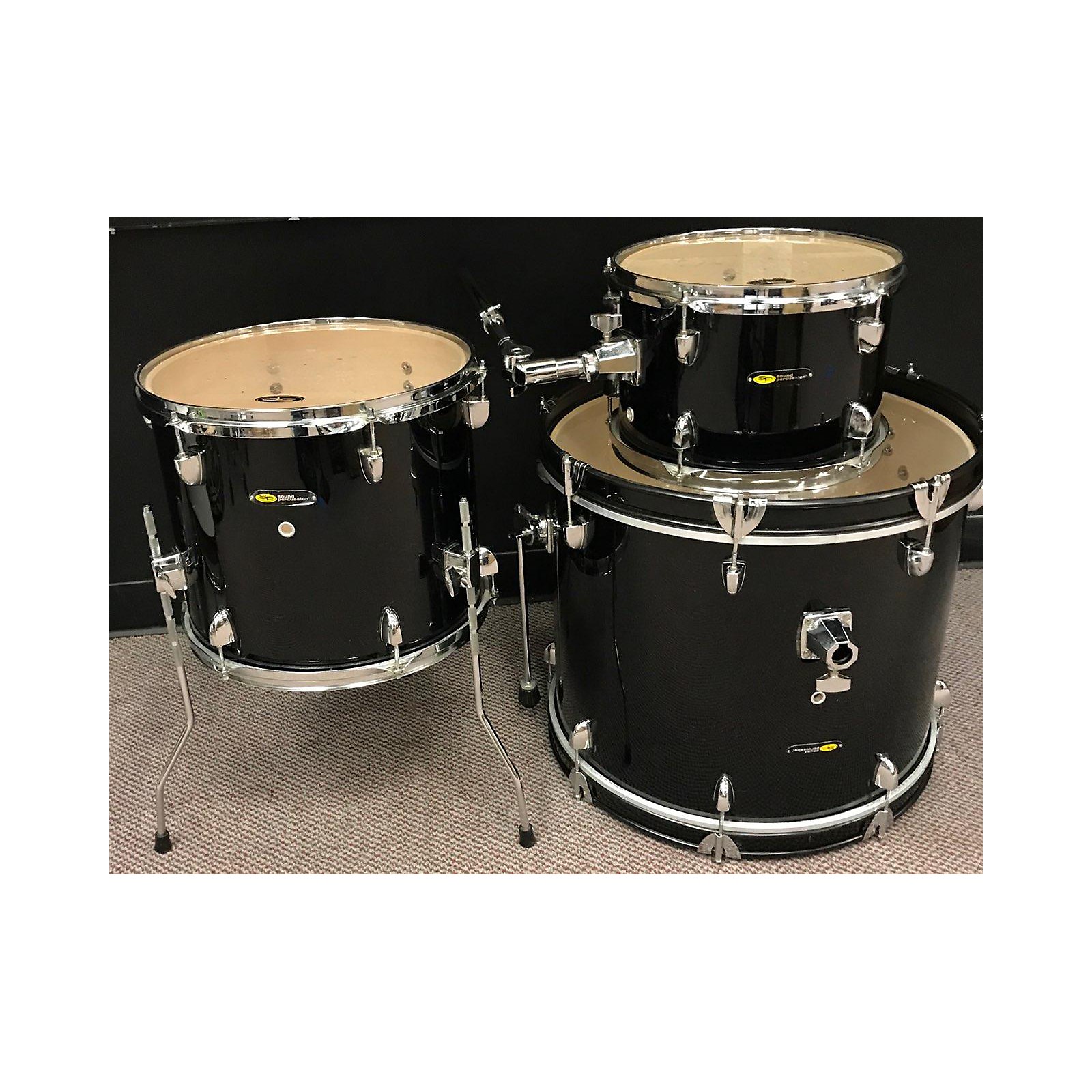 Used SPL Drum Set Drum Kit Black | Musician's Friend