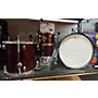 Used Rogers Drum Set Drum Kit Red