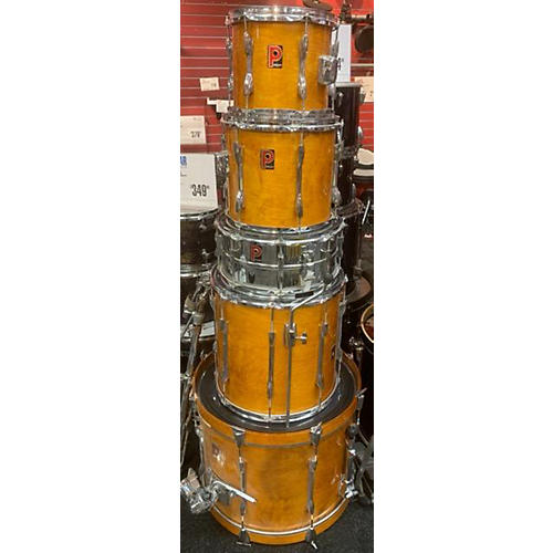 Premier Drum Set Drum Kit natural mahogany