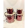 Used Miscellaneous Drum Set Drum Kit Red