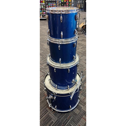 Peace Drum Shells Drum Kit Blue