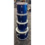 Used Peace Drum Shells Drum Kit Blue