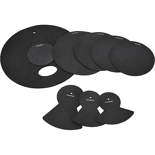 Ahead Drum Silencer Pack With Cymbal and Hi-hat Mutes 12, 13, 14, 16 and 22 in.