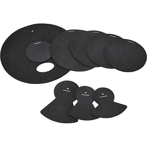 Ahead Drum Silencer Pack with Cymbal and Hi-hat Mutes 12, 13, 14, 16 and 22 in.