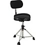 Gibraltar Drum Throne with Oversized Motorcycle Seat and Backrest