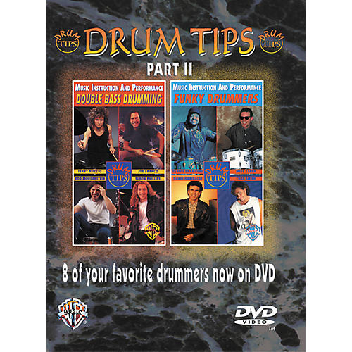 Drum Tips Part II - Double Bass Drumming/Funky Drummers DVD