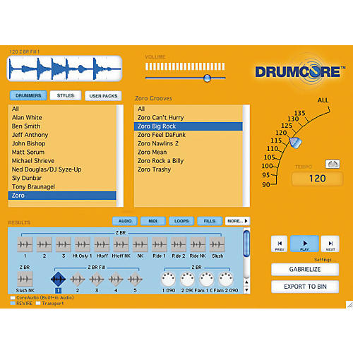 DrumCore Virtual Drum Machine