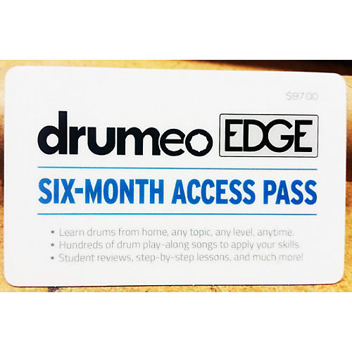 Drumeo Drumeo Edge Membership Card - Six Months