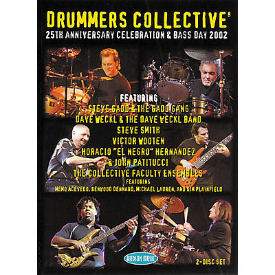 Hudson Music Drummers Collective 25th Anniversary Celebration and Bass Day DVD