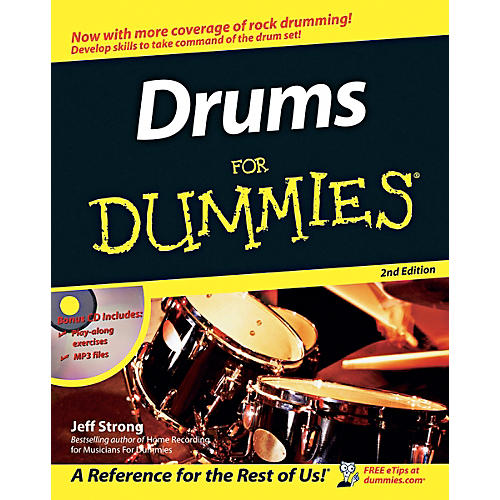 Drums for Dummies, 2nd Edition  Book/CD Set
