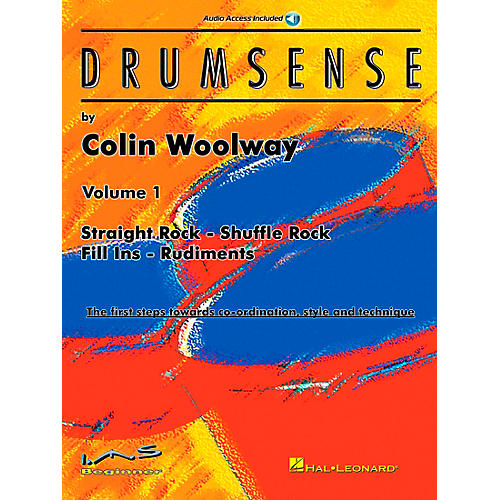 Drumsense Volume 1 - Straight Rock, Shuffle Rock, Fill-Ins, And Rudiments Book/CD