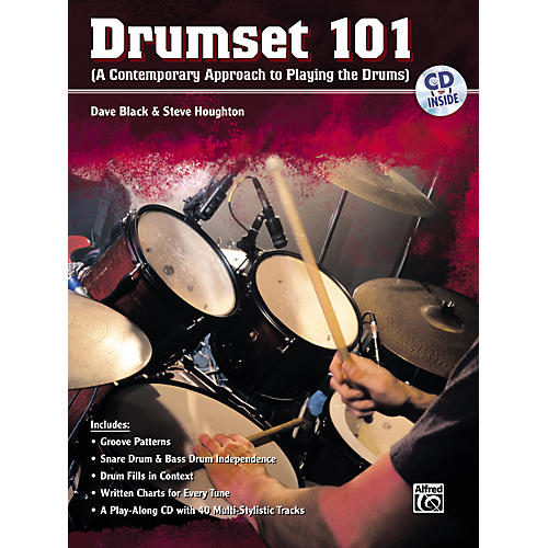 Alfred Drumset 101: A Contemporary Approach to Playing the Drums Book