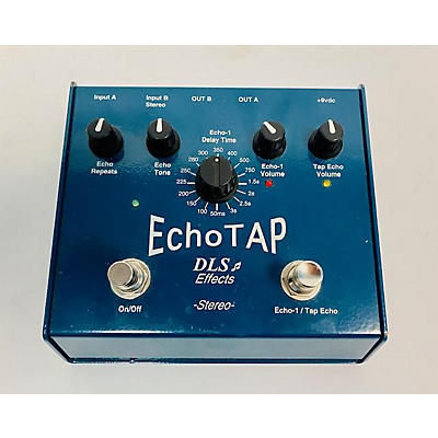 DLS Effects Dual Channel Stereo Echo Delay Effect Pedal