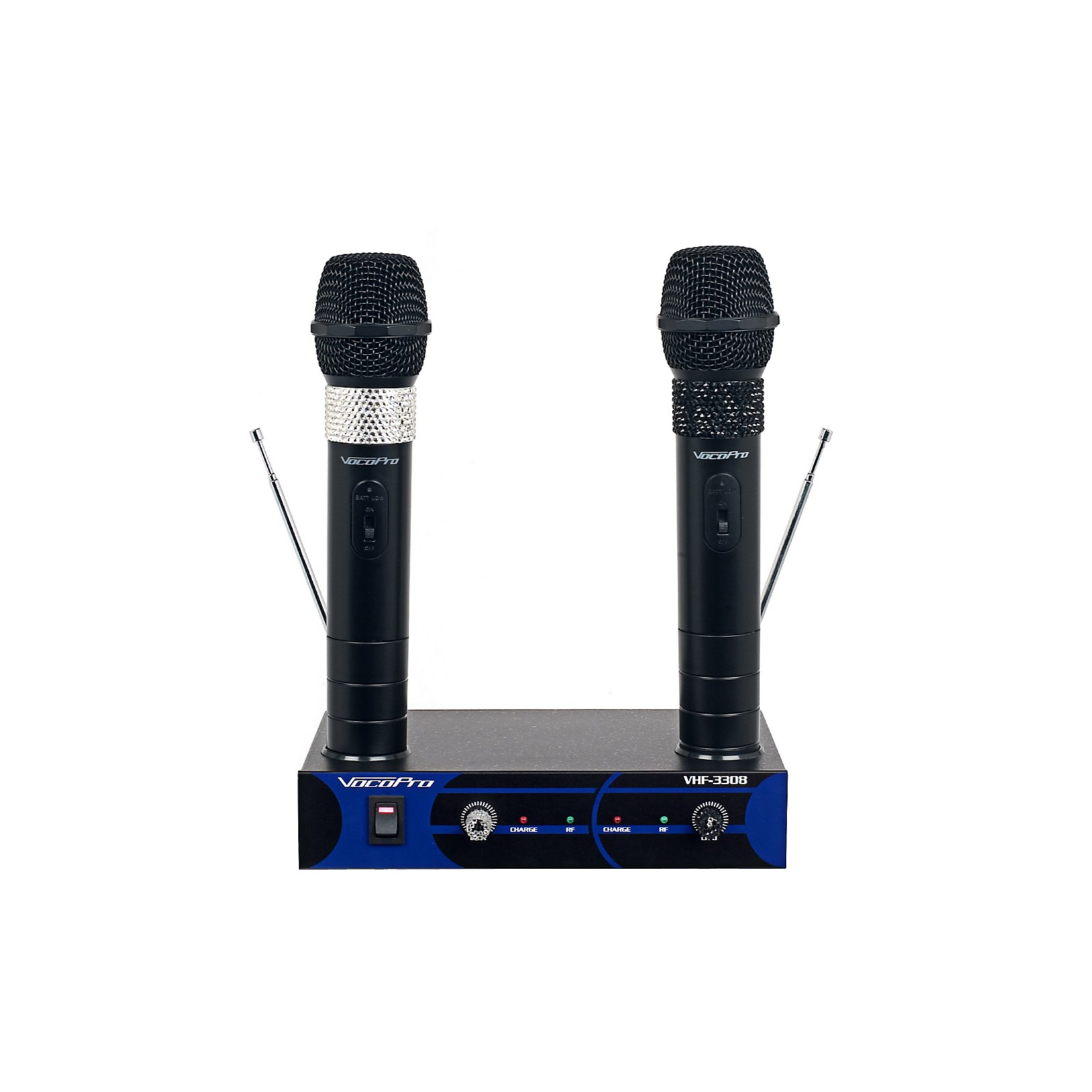 VocoPro Dual Channel VHF Wireless Microphone Set Musician's Friend