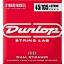 Dunlop Dual Dynamic Hybrid Nickel 4-String Electric Bass Strings (45 - 105)