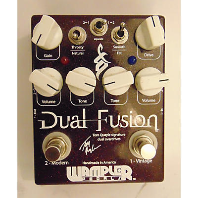 Wampler Dual Fusion Tom Quayle Signature Overdrive Effect Pedal