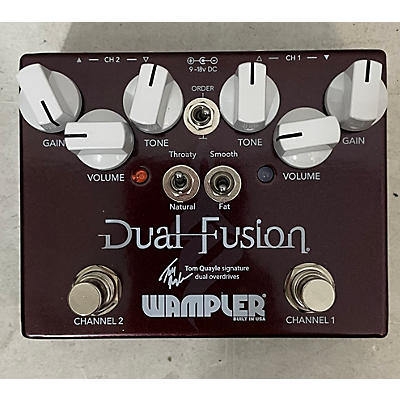 Wampler Dual Fusion Tom Quayle Signature Overdrive Effect Pedal