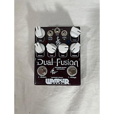 Wampler Dual Fusion Tom Quayle Signature Overdrive Effect Pedal