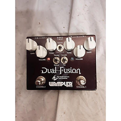 Wampler Dual Fusion Tom Quayle Signature Overdrive Effect Pedal