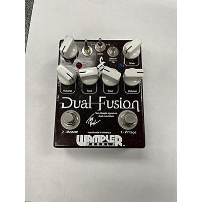 Wampler Dual Fusion Tom Quayle Signature Overdrive Effect Pedal