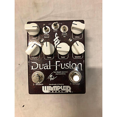 Wampler Dual Fusion Tom Quayle Signature Overdrive Effect Pedal