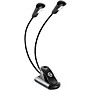 K&M Dual Head Music Stand 2 LED FlexLight