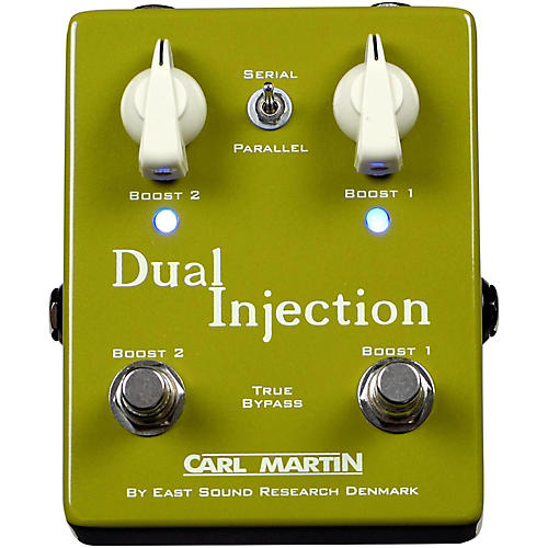 Carl Martin Dual Injection Overdrive Guitar Pedal