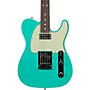 Fender Custom Shop Dual Stack HS Telecaster Deluxe Closet Classic Limited-Edition Electric Guitar Sea Foam Green Sparkle Top w/ Tinted Natural Back & Sides