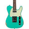 Fender Custom Shop Dual Stack HS Telecaster Relic Electric Guitar Gold Sparkle Top with Natural BodySea Foam Green Sparkle Top with Natural Body
