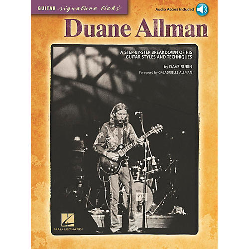 Duane Allman - Guitar Signature Licks Book/CD