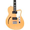 Reverend Dub King Electric Bass Guitar Transparent WhiteNatural