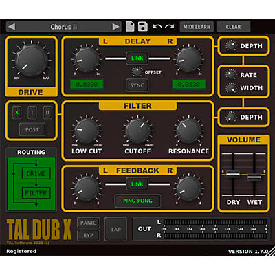 TAL Software Dub-X Delay (Download)