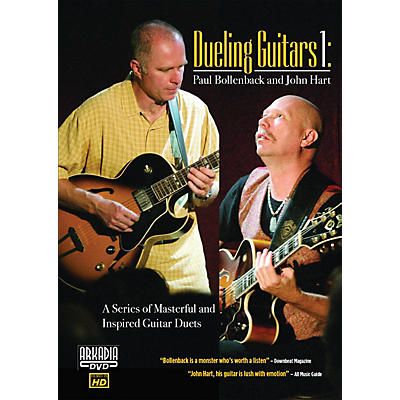 Hal Leonard Dueling Guitars 1 - Paul Bollenback & John Hart DVD Series DVD Performed by Paul Bollenback