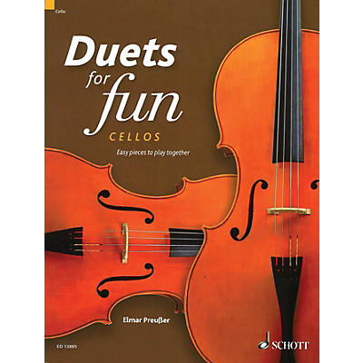 Schott Duets for Fun: Cellos String Ensemble Series Softcover Composed by Various