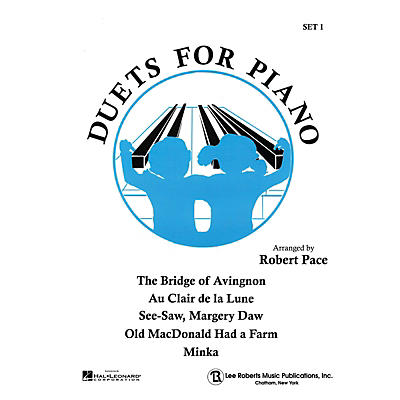 Lee Roberts Duets for Piano - Set I (Duets Blue (Book I)) Pace Piano Education Series