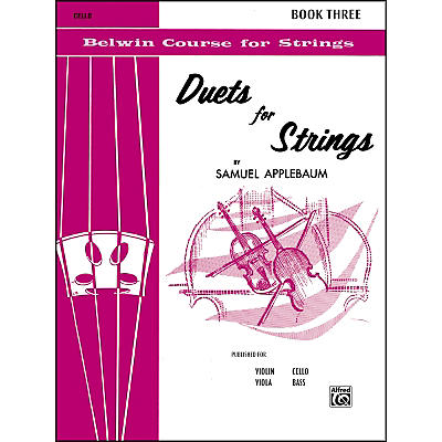 Alfred Duets for Strings Book III Cello