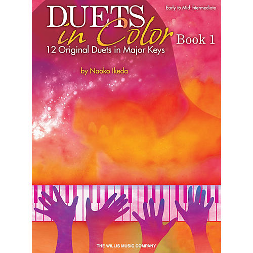 Willis Music Duets in Color - Book 1 (Early to Mid-Inter Level) Willis Series by Naoko Ikeda