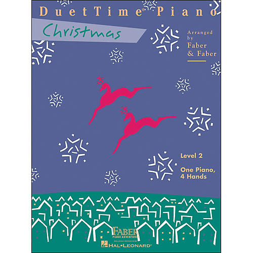 Faber Piano Adventures Duettime Piano Christmas Level 2 One Piano Four Hands - Faber Piano