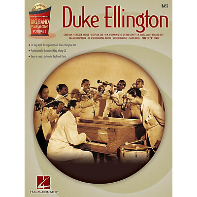 Hal Leonard Duke Ellington - Bass (Big Band Play-Along Volume 3) Big Band Play-Along Series Softcover with CD