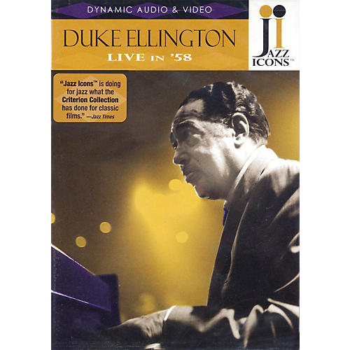 Duke Ellington - Live in '58 Live/DVD Series DVD Performed by Duke Ellington