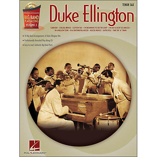 Hal Leonard Duke Ellington Big Band Play-Along Vol. 3 Tenor Sax