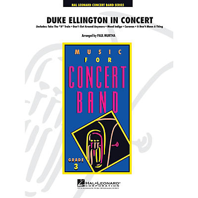 Hal Leonard Duke Ellington in Concert - Young Concert Band Series Level 3 arranged by Paul Murtha