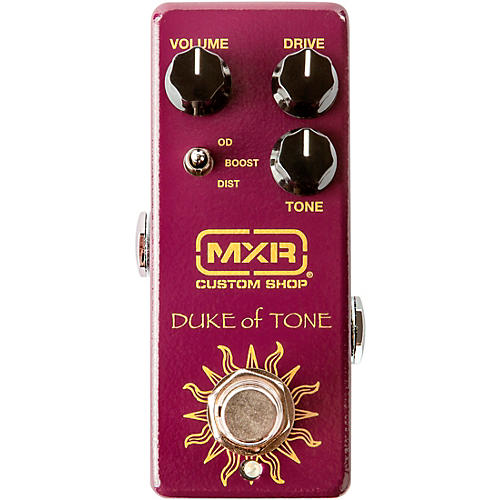 MXR Duke of Tone Overdrive Effects Pedal Condition 1 - Mint Purple