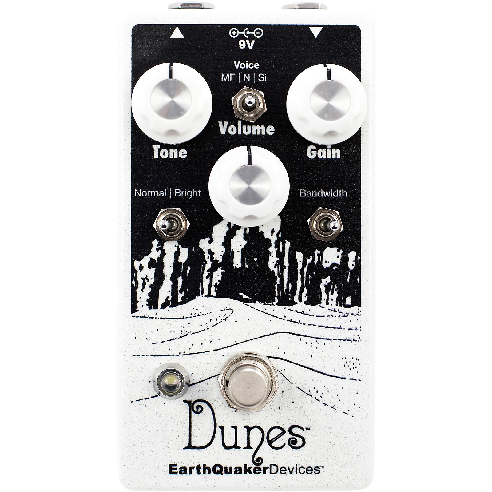 EarthQuaker Devices Dunes Overdrive Guitar Pedal V2 Musician's Friend
