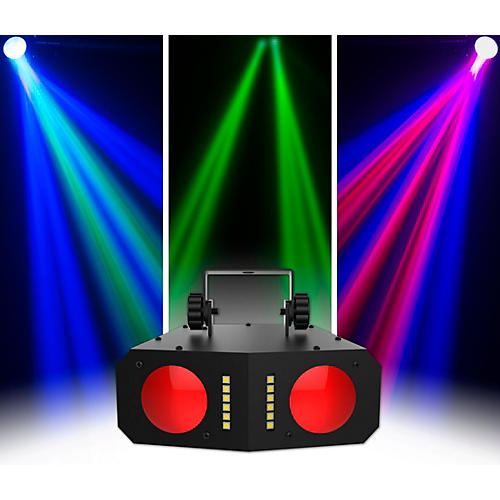 CHAUVET DJ Duo Moon LED Dual Moonflower and Strobe Effect