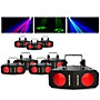 Chauvet Duo Moon LED Effect Light 8 Pack